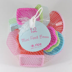 12 Mini Food Boxes
